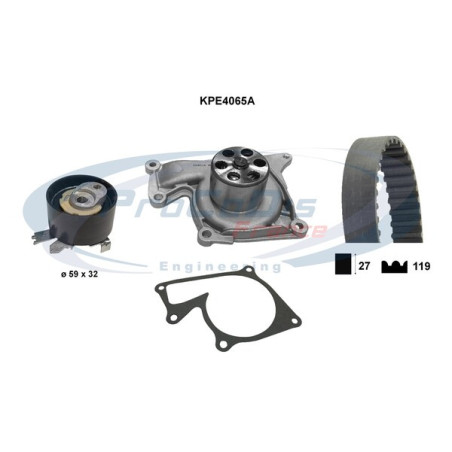 Kit de distribution + pompe à eau PROCODIS FRANCE