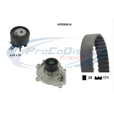 Kit de distribution + pompe...