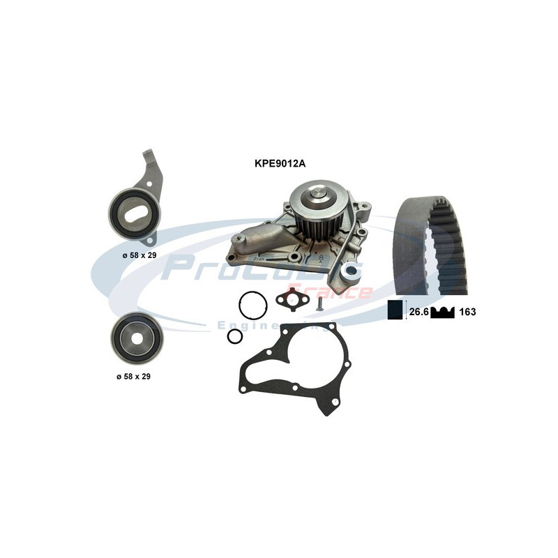 Kit de distribution + pompe à eau PROCODIS FRANCE