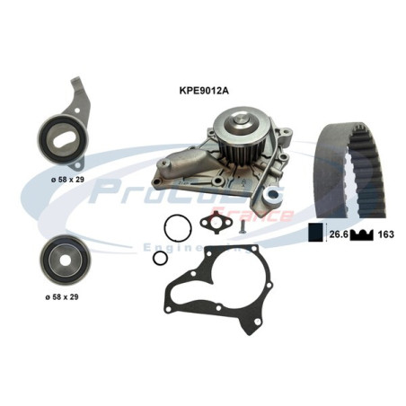 Kit de distribution + pompe...