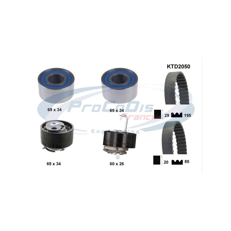 Kit de distribution PROCODIS FRANCE