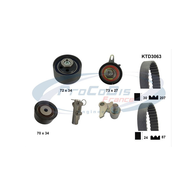 Kit de distribution PROCODIS FRANCE