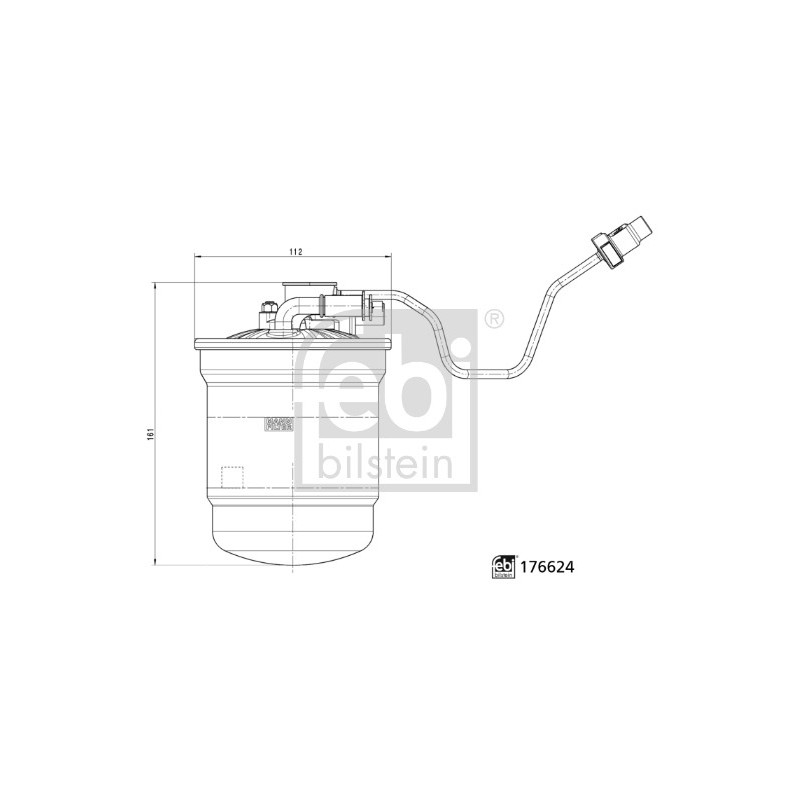 Filtre à carburant FEBI BILSTEIN