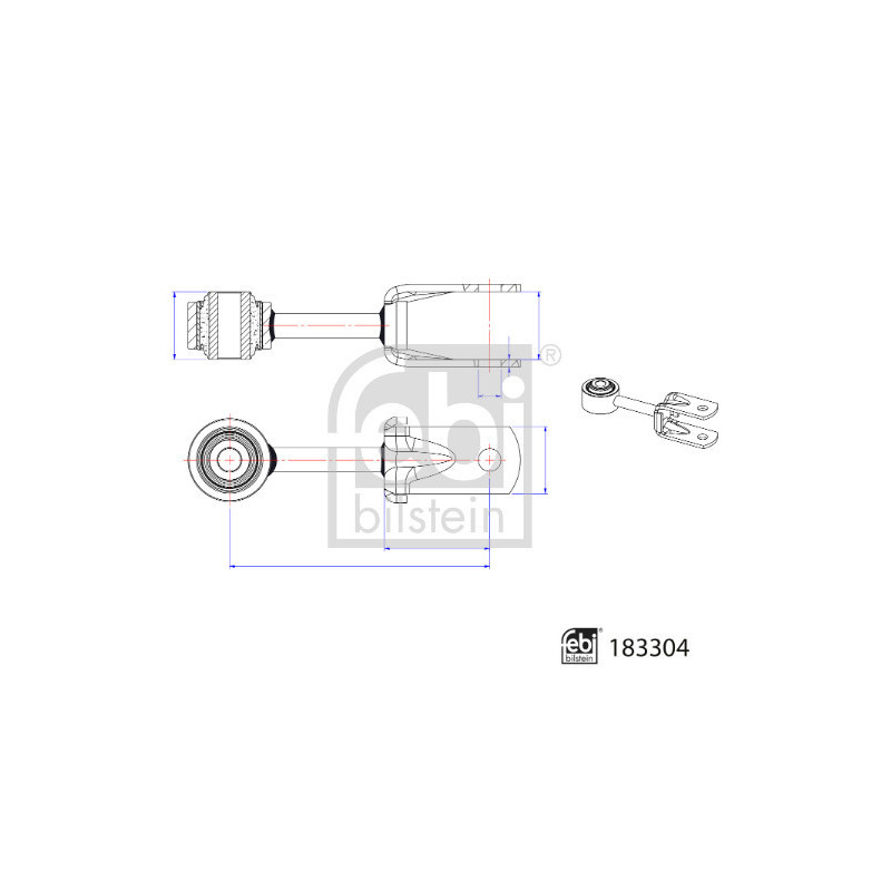 Barre stabilisatrice FEBI BILSTEIN
