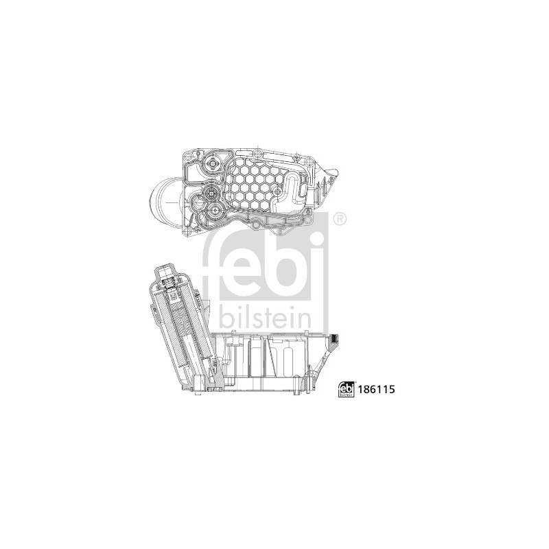 Boîtier (filtre à huile) FEBI BILSTEIN