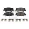 Jeu de quatre plaquettes de frein à disque FEBI BILSTEIN