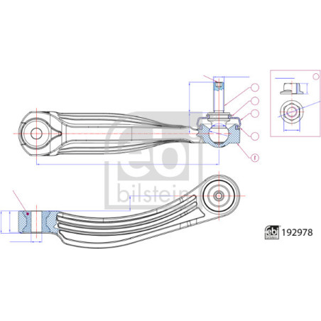 Barre stabilisatrice FEBI...