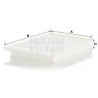 Filtre d'habitacle MANN-FILTER