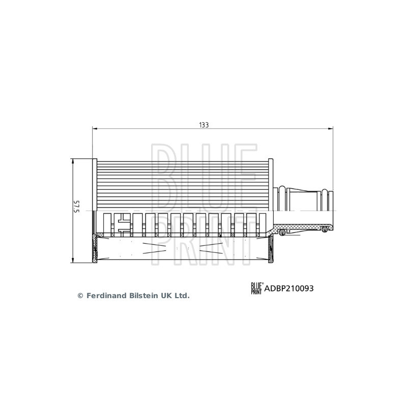 Filtre à huile BLUE PRINT
