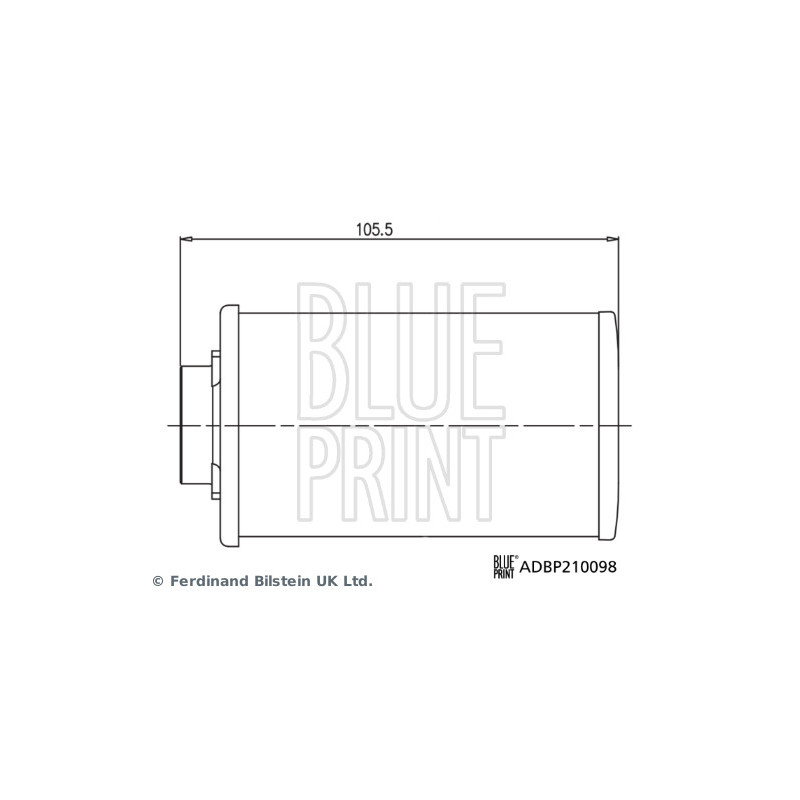 Filtre hydraulique (transmission auto) BLUE PRINT