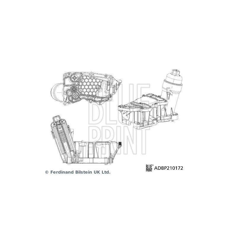 Boîtier (filtre à huile) BLUE PRINT