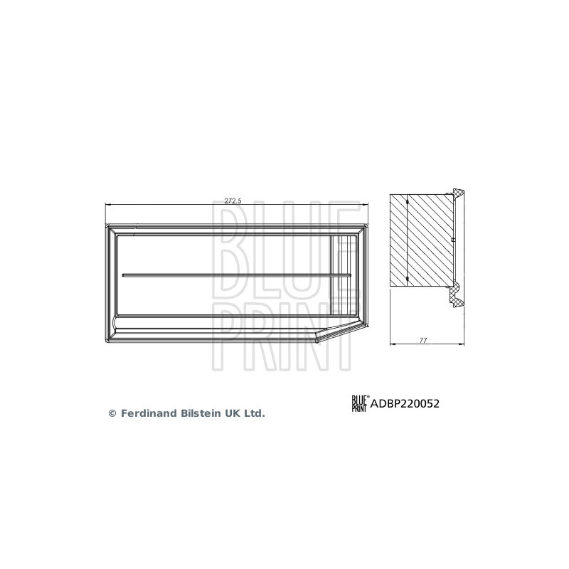Filtre à air BLUE PRINT