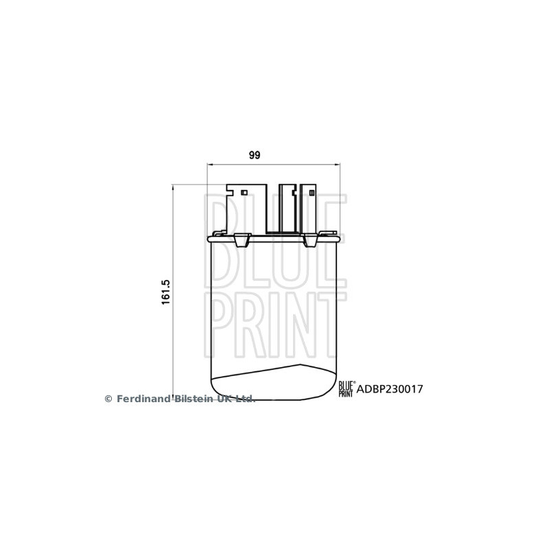 Filtre à carburant BLUE PRINT