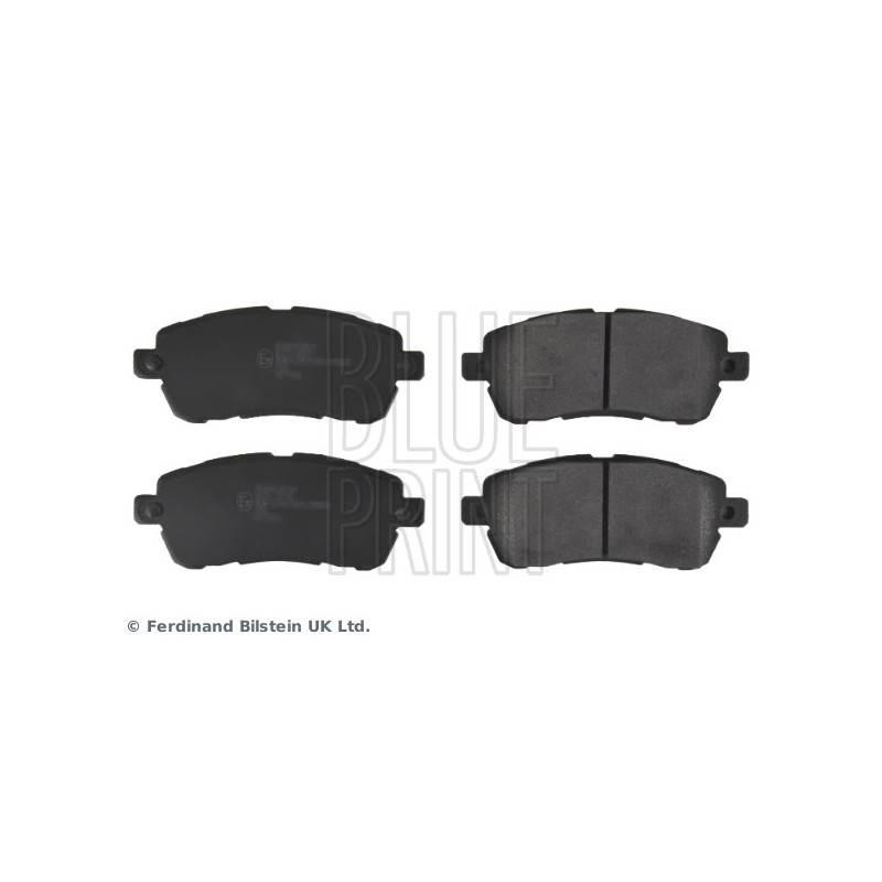 Jeu de quatre plaquettes de frein à disque BLUE PRINT