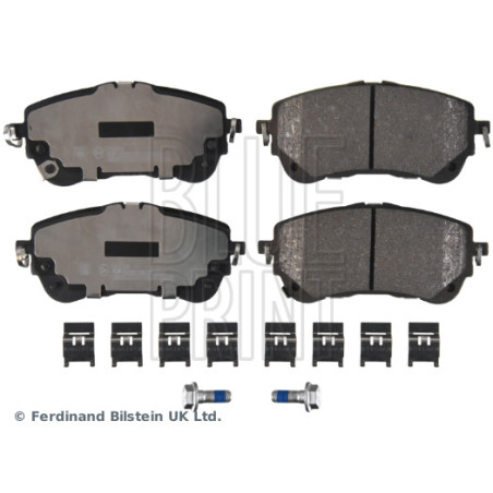 Jeu de quatre plaquettes de frein à disque BLUE PRINT