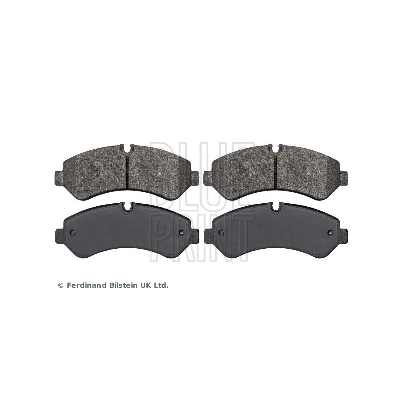 Jeu de quatre plaquettes de frein à disque BLUE PRINT