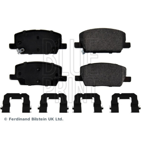 Jeu de quatre plaquettes de...