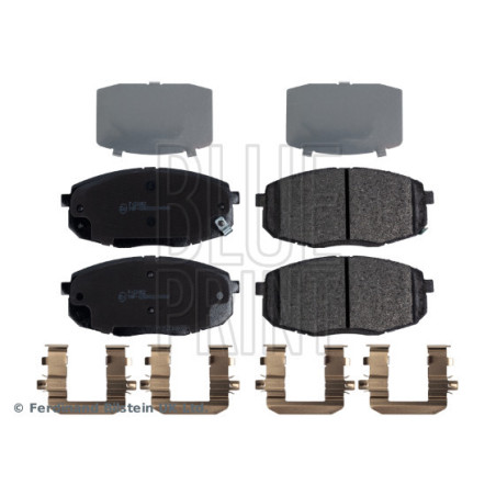 Jeu de quatre plaquettes de...