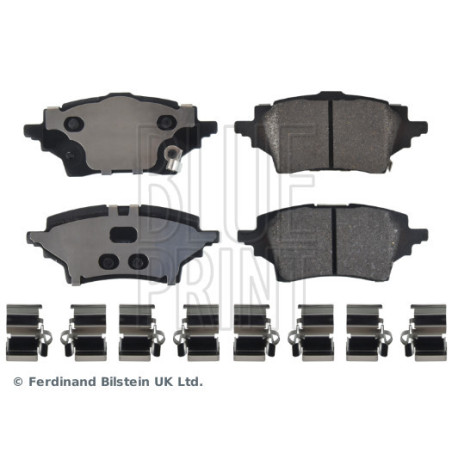 Jeu de quatre plaquettes de...