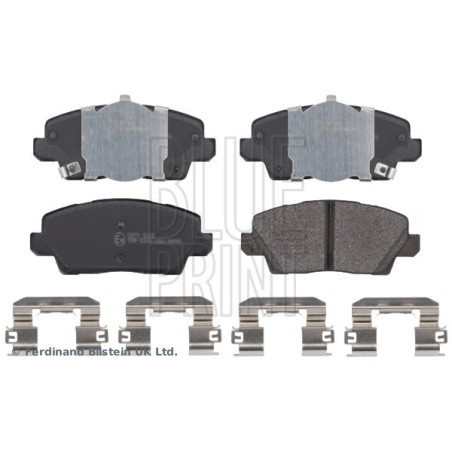 Jeu de quatre plaquettes de...