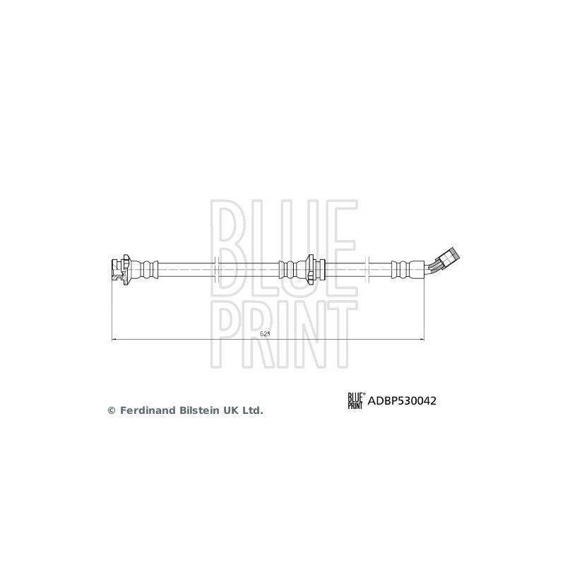 Flexible de frein BLUE PRINT
