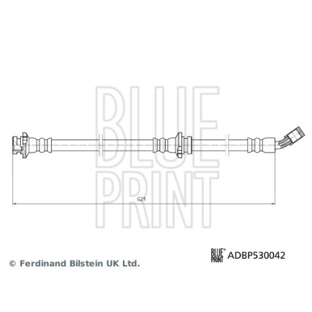 Flexible de frein BLUE PRINT