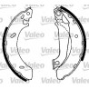 Jeu de mâchoires de frein VALEO