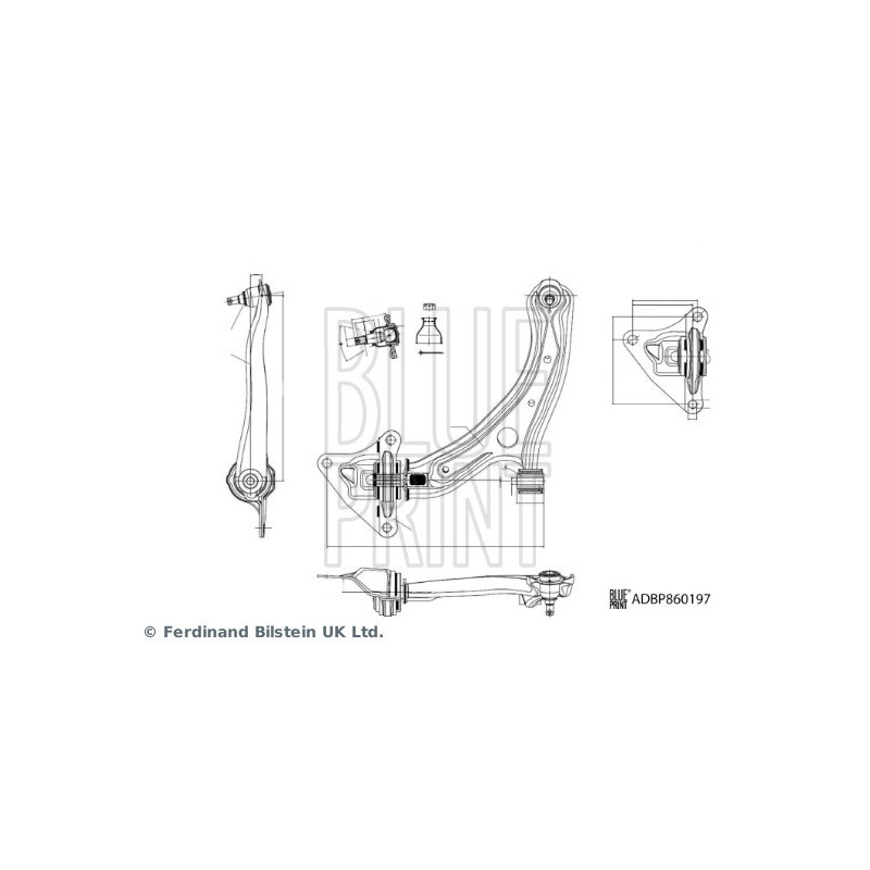 Triangle de suspension BLUE PRINT