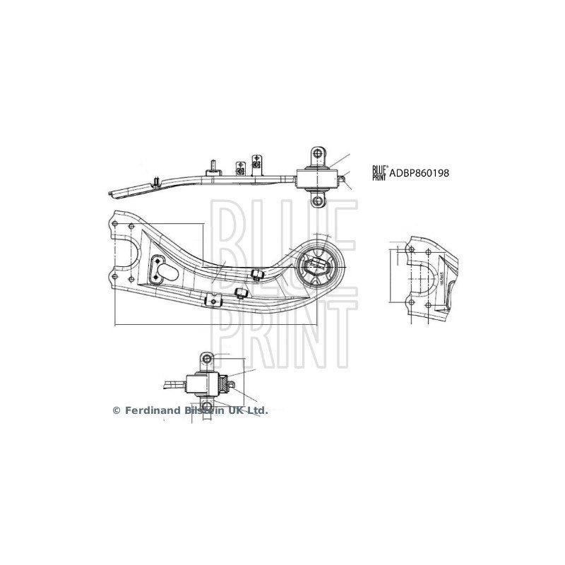 Triangle de suspension BLUE PRINT