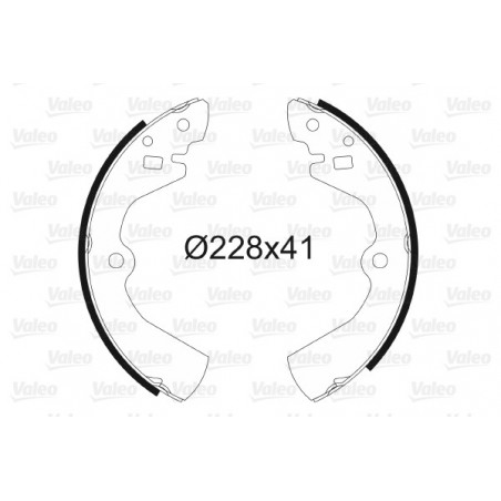 Jeu de mâchoires de frein...