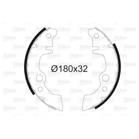 Jeu de mâchoires de frein...