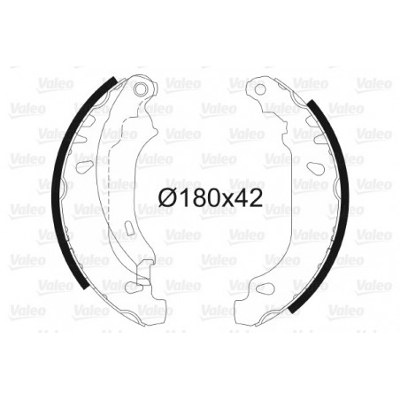 Jeu de mâchoires de frein...