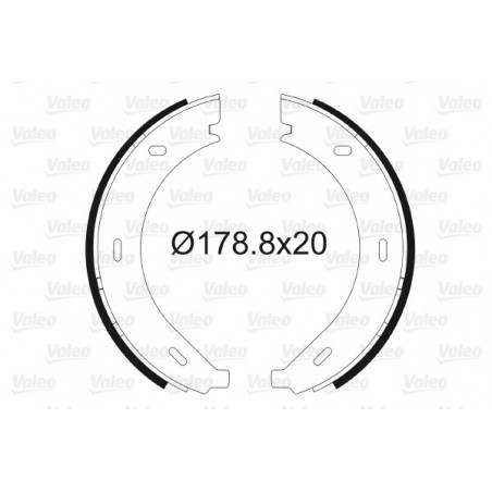 Jeu de mâchoires de frein...