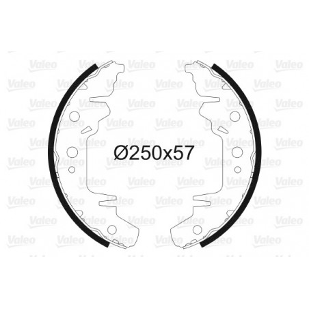 Jeu de mâchoires de frein...