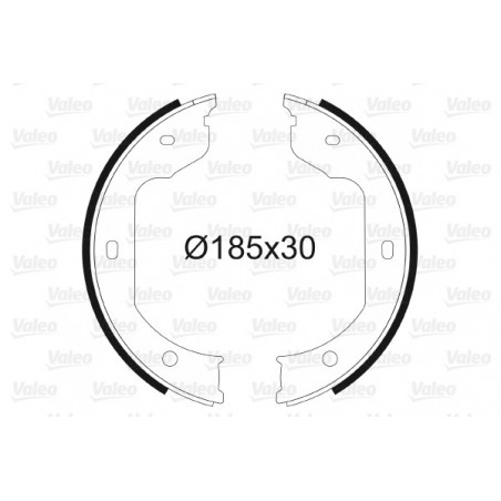 Jeu de mâchoires de frein...