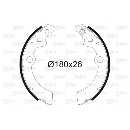 Jeu de mâchoires de frein...