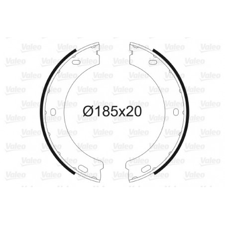 Jeu de mâchoires de frein...