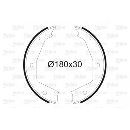 Jeu de mâchoires de frein...