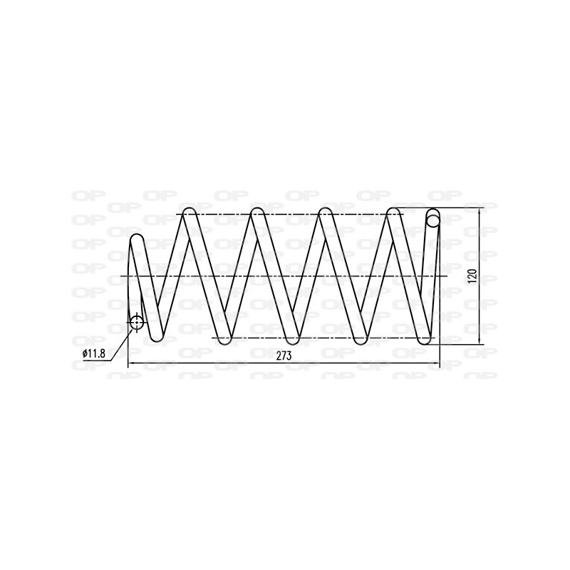 Ressort d'amortisseur OPEN PARTS
