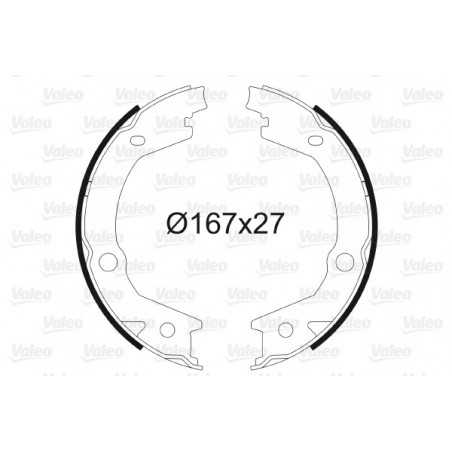 Jeu de mâchoires de frein...