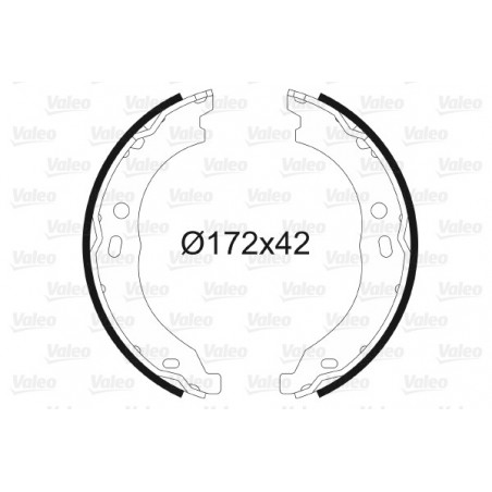 Jeu de mâchoires de frein...