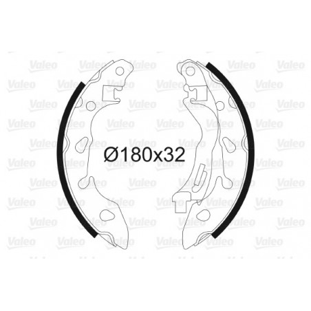 Jeu de mâchoires de frein...