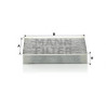 Filtre d'habitacle MANN-FILTER