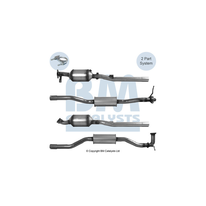 Filtre à particules (échappement) BM CATALYSTS