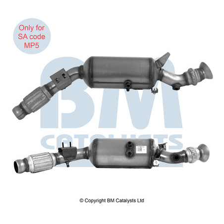 Filtre à particules (échappement) BM CATALYSTS