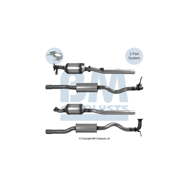 Filtre à particules (échappement) BM CATALYSTS