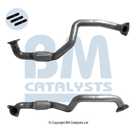 Tuyau d'échappement BM...