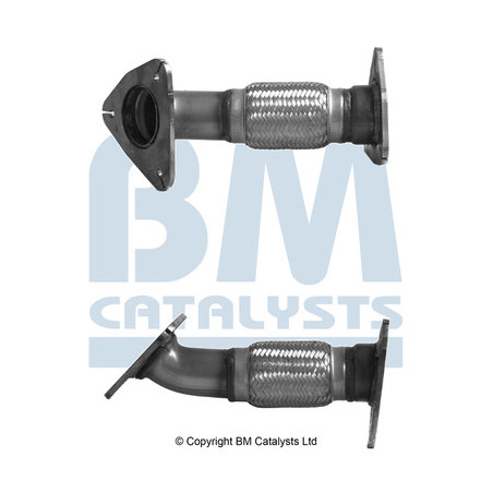 Tuyau d'échappement BM CATALYSTS