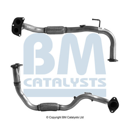 Tuyau d'échappement BM CATALYSTS
