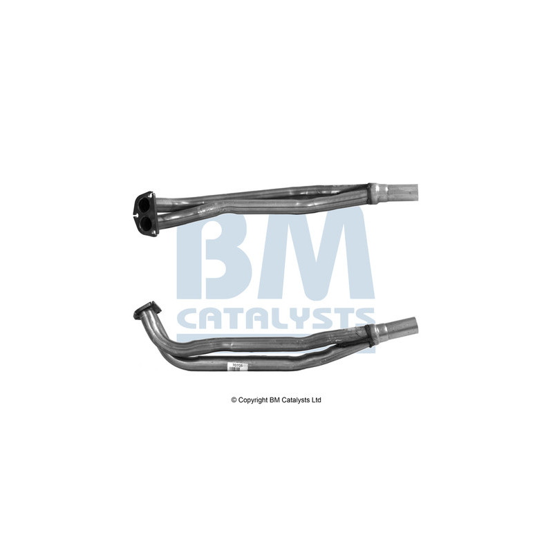 Tuyau d'échappement BM CATALYSTS